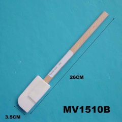 SPATULA SILICONE WOODEN Handle style 2