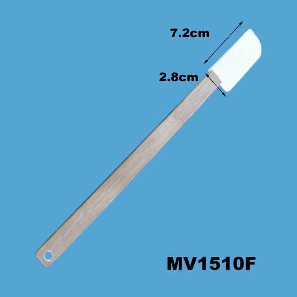 SPATULA SILICONE WOODEN Handle style 6