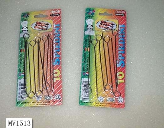 10 PCS SS BBQ SKEWER
