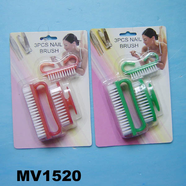 3PCS NAIL BRUSH