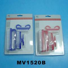 3PCS PLASTIC NAIL BRUSH