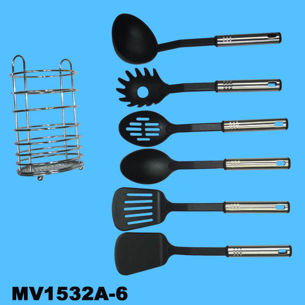 6PCS UTENSIL with SS Handle