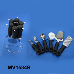 6PCS KICHEN TOOLS with KICHEN RACK style 4