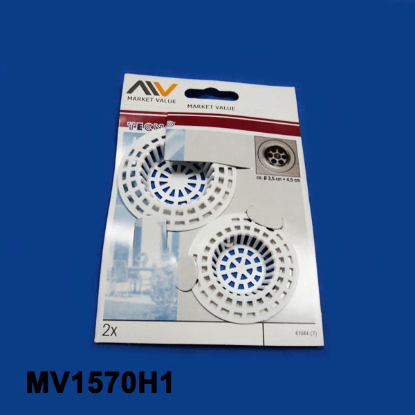 2PCS SINK STRAINER INCERT CARD