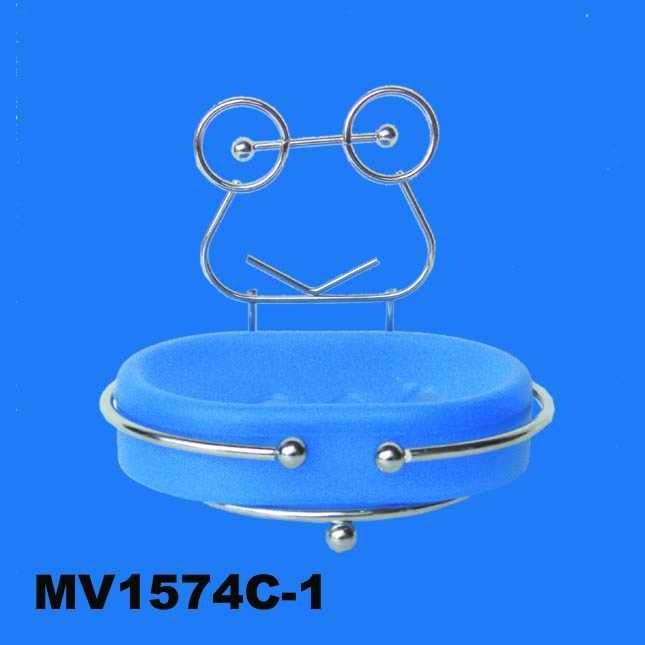 PLASTIC SOAP PLATE METTAL HOLDER style 4