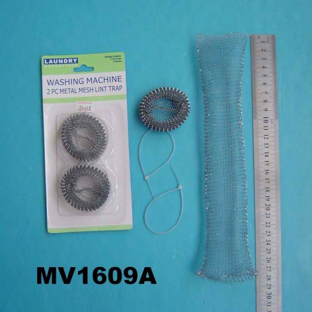 WASHING MACHINE 2 PC METAL LINT TRAP