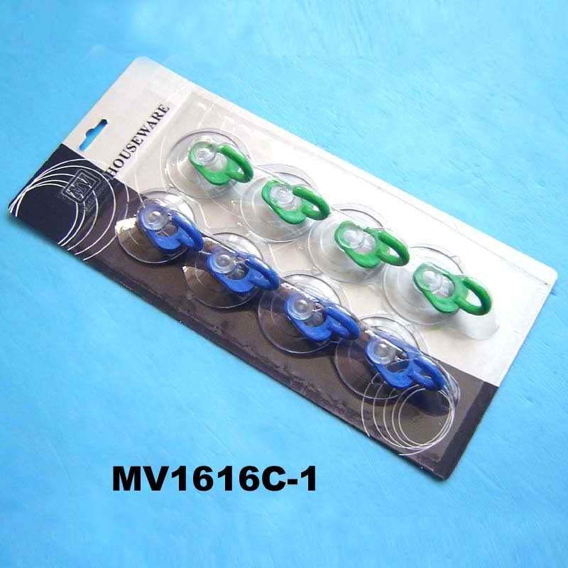 HANG HOOKS with 8PCS CUPULES style 2