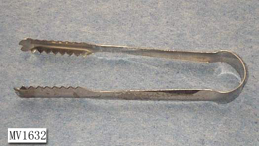6in SS ICE TONG TC