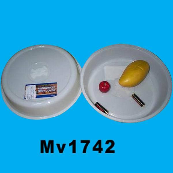 MICROWARE DISH COVER with LABEL