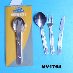 3PCS SS CUTLERY SET style 3