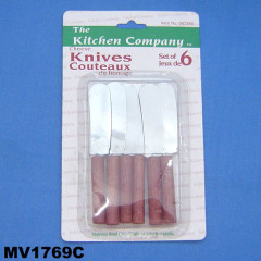 6PCS CHEESE KNIFE SET