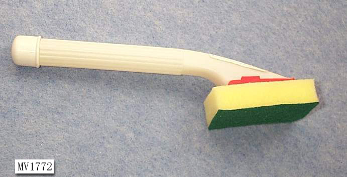 CLEANING BRUSH with SOAP DISPENSER