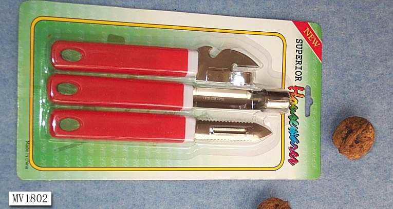 2PCS PEELER and 1PC OPENER