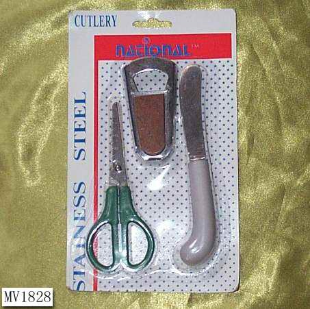 BOTTLE OPENER CHEESE KNIFE SCISSORS