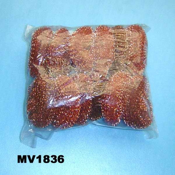 12PCS SCOURER in PVC BAG