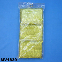 3PCS GOLD-SILVER SPONGE