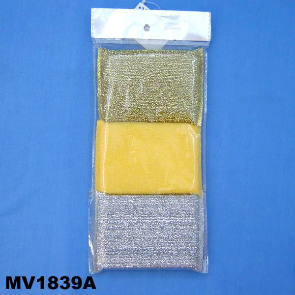 3PCS SCOURING PADS