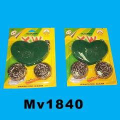 A-51 3LEVEL SCOURER CLOTH and 2PCS SS SCOURER