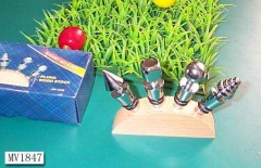 4PCS WINE BOTTLE PLUG WBLOCK in CB SET