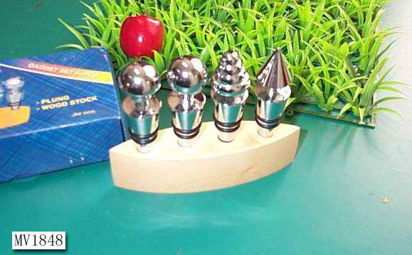 4PCS WINE BOTTLEL PLUG WBLOCK in CB SET