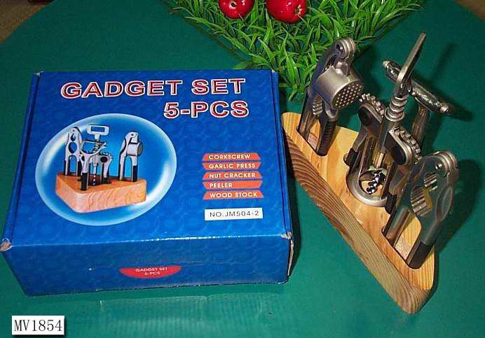 5PCS KITCHEN TOOLS and BLOCK SET in CB SET