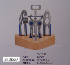 4PCS DIE-CASTING KITCHEN TOOLS and BLOCK SET style 7