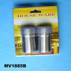 2PCS SALT PEPPER HOLDER SS TEEL style 2
