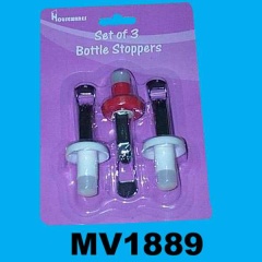 3PCS WINE BOTTLE PLUGAT198