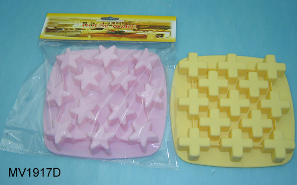 SILICON ICE FORM STAR SHAPE