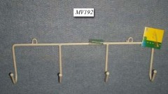 4HOOKS CLOTHING HANGER COATING VINYLE