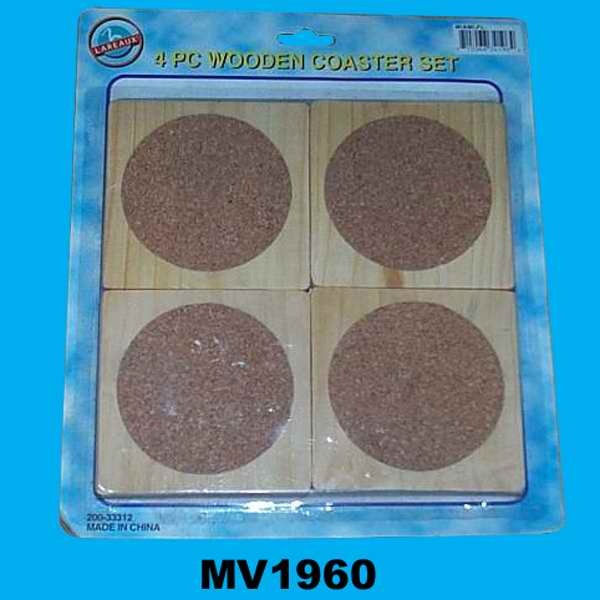 4PCS WOODEN CUSHION