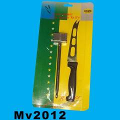 ALUMINIUM STEAK HAMMER and CHEESE KNIFE SET