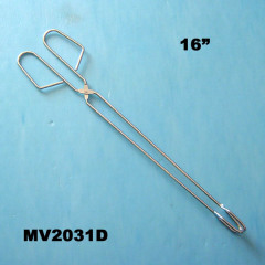 16in CHROME FOOD TONGS