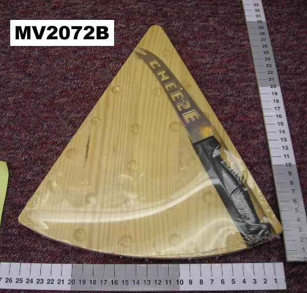 CUTTING BOARD with CHEESE KNIFE style 2