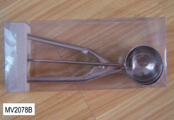 5CM SS ICE-CREAM SPOON in PVC BOX