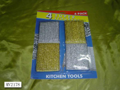 4PCS SCOURER SET