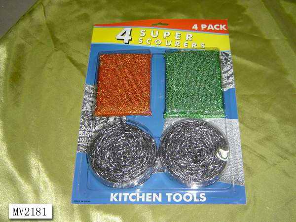 4PCS SCOURER SET style 2