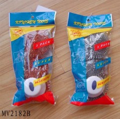 3PCS SCOURER SET in PVC BAG style 2