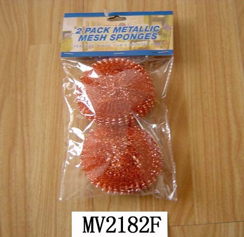 2 PACK METALLIS MESH SPONGES