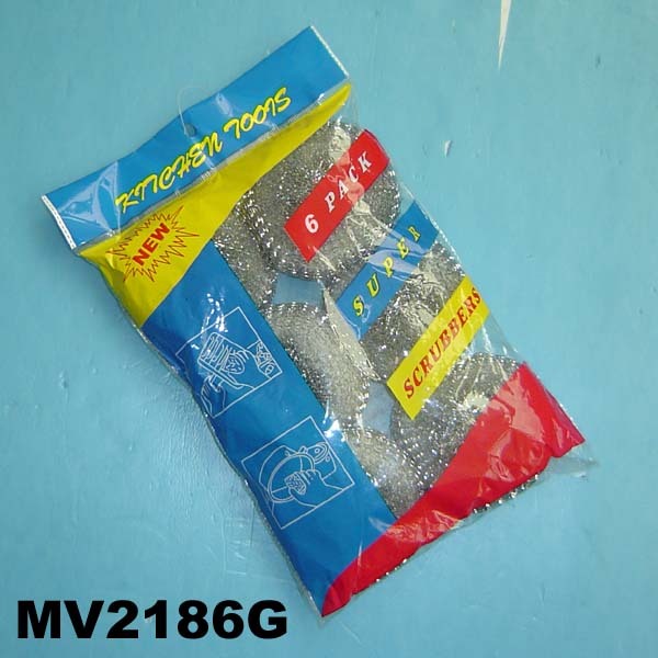 6PCS CLEAN SCOURERS