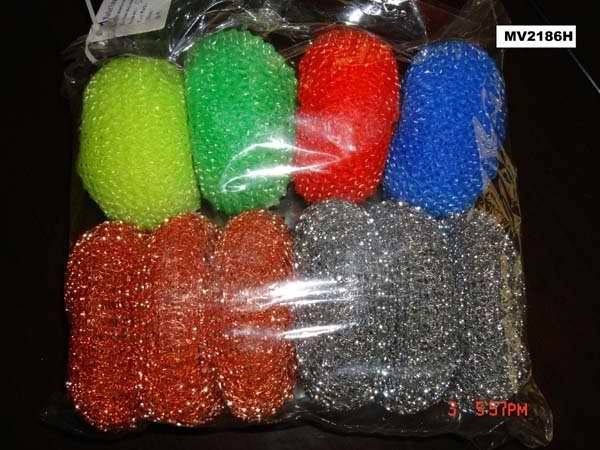 10PCS CLEANING SCOUER