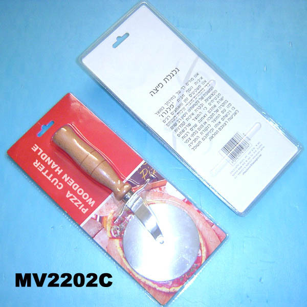 PIZZA CUTTER WOODEN Handle style 3