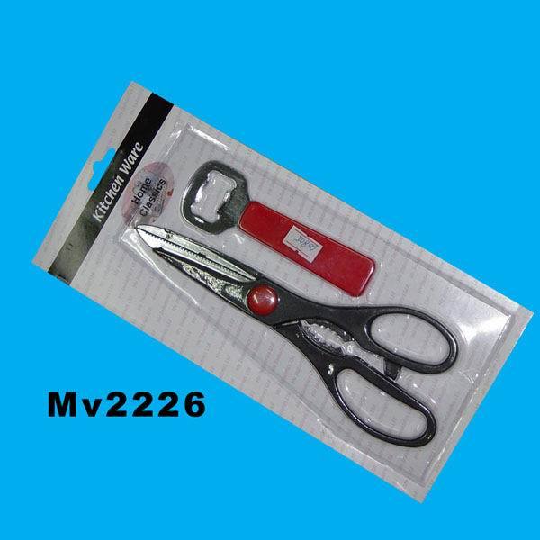 SCISSORS WBOTTLE OPENER