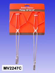 12in with 10in WIRE FOOD TONG