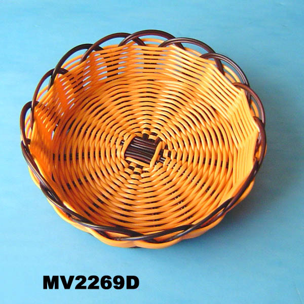 PLASTIC INTERTEXTURE FRUIT BASKET style 2