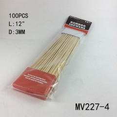 100PCS BAMBOO SKEWER IN BAG 12in