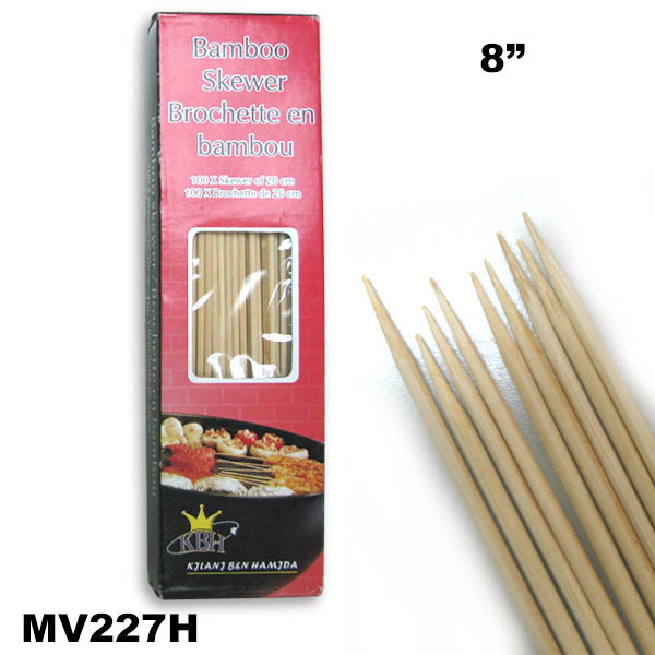 100PCS BAMBOO SKEWERS in BOX