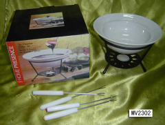 7PCS CHOCOLATE FONDUE SET