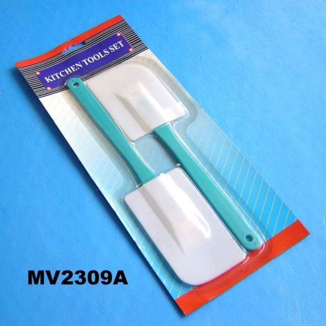 2PC RUBBER SPATULAS