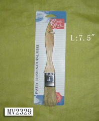 7.5in WOODEN Handle FOOD BRUSH TC